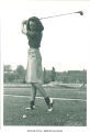 Student golfing, The University of Iowa, 1930s