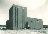 Theatre Building viewed from the south, The University of Iowa, June 1940