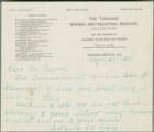 Letter from Carver to Pammel, May 25, 1921