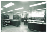 Reading room in Main Library, the University of Iowa, 1970