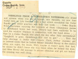 Nibblings from a newshawk's notebook