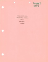 1973-1974 Annual Work Plan 