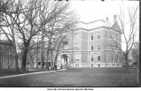 Old Science Hall in original location, The University of Iowa, 1900s