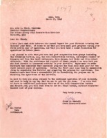 1947 Annual Report Comments