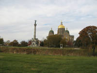 020_Shows the buildings and grounds south of the Capitol and Soldier's Monument
