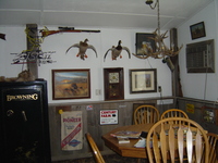 2007 Jack Strawhacker photos of room with animal trophies