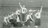 Iowa State cheerleaders, 1956