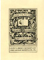 Charles Dane Woodberry Bookplate 