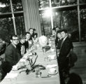 Members of the Class of 1964 at the Homecoming Banquet, 1969