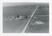 Photograph Collection With Aerial Views of Farmland
