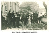 Commencement officials, The University of Iowa, June, 1920