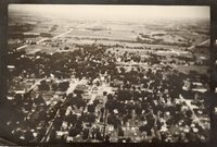 Photograph In Sepia Of A Davis County Town