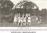 Women dancing on Iowa Field during the Mayday Fete, The University of Iowa, 1920s