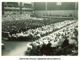 Inauguration ceremony at the Field House, The University of Iowa, 1933