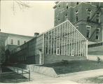 Botany greenhouse west of Calvin Hall, the University of Iowa, April 1926