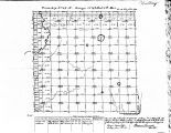 Iowa land survey map of t086n, r043w