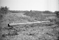Ditch crossing construction