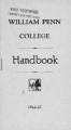 William Penn College Handbook, 1944-45