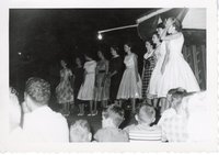 Queen of the Furrow Candidates for 1958 in Drakesville, Iowa