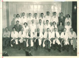 Biology department faculty and graduate students, The University of Iowa, 1949