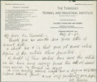 Letter from Carver to Pammel, August 2, 1928