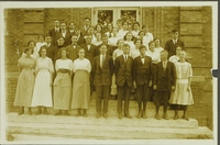 First Graduating Class in New School Building