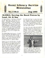 Rural Library Service Newsletter