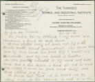 Letter from Carver to Pammel, November 26, 1926