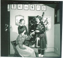 Freshmen members of the Scottish Highlanders, The University of Iowa, October 11, 1954