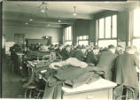 Medical class in Histology Lab, The University of Iowa, 192-