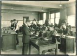 Laboratory in Zoology Building, The University of Iowa, 1920