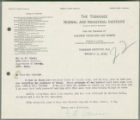 Letter from Carver to Pammel, November 6, 1919