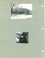Awning and entrance of Currier Hall, The University of Iowa, 1940s