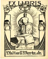 Walter E. Wentz, Jr Bookplate 