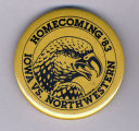Homecoming badge, October 8, 1983