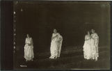 Outdoor theater production of Midsummer night's dream, The University of Iowa, May 14, 1925