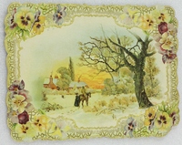 Greeting Card With Man on Horse