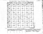 Iowa land survey map of t074n, r031w