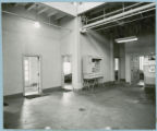 Chemical laboratory with exhibit from DuPont, 1954.