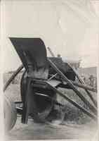Unidentified farm machine in Plymouth County, Iowa