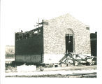 Construction of the south wing of the Art Building, The University of Iowa, November 1935