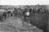 Plowing with a six-horse and mule hitch, 1925