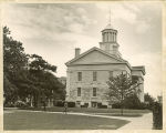 Old Capitol from the south, the University of Iowa, August 1971