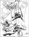 Little Miss Muffet and the Italian spider.