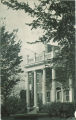 Front porch of the university president's house, The University of Iowa, 1930s