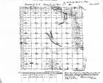 Iowa land survey map of t091n, r029w