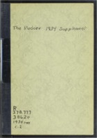 1934 Supplement of the Buena Vista University Yearbook