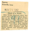 Guest of a WAAC