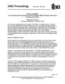 ITAA Proceedings 2000 Robert Hilestad Lifetime Achievement Presentation
