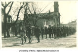 Engineers' parade, The University of Iowa, 1917